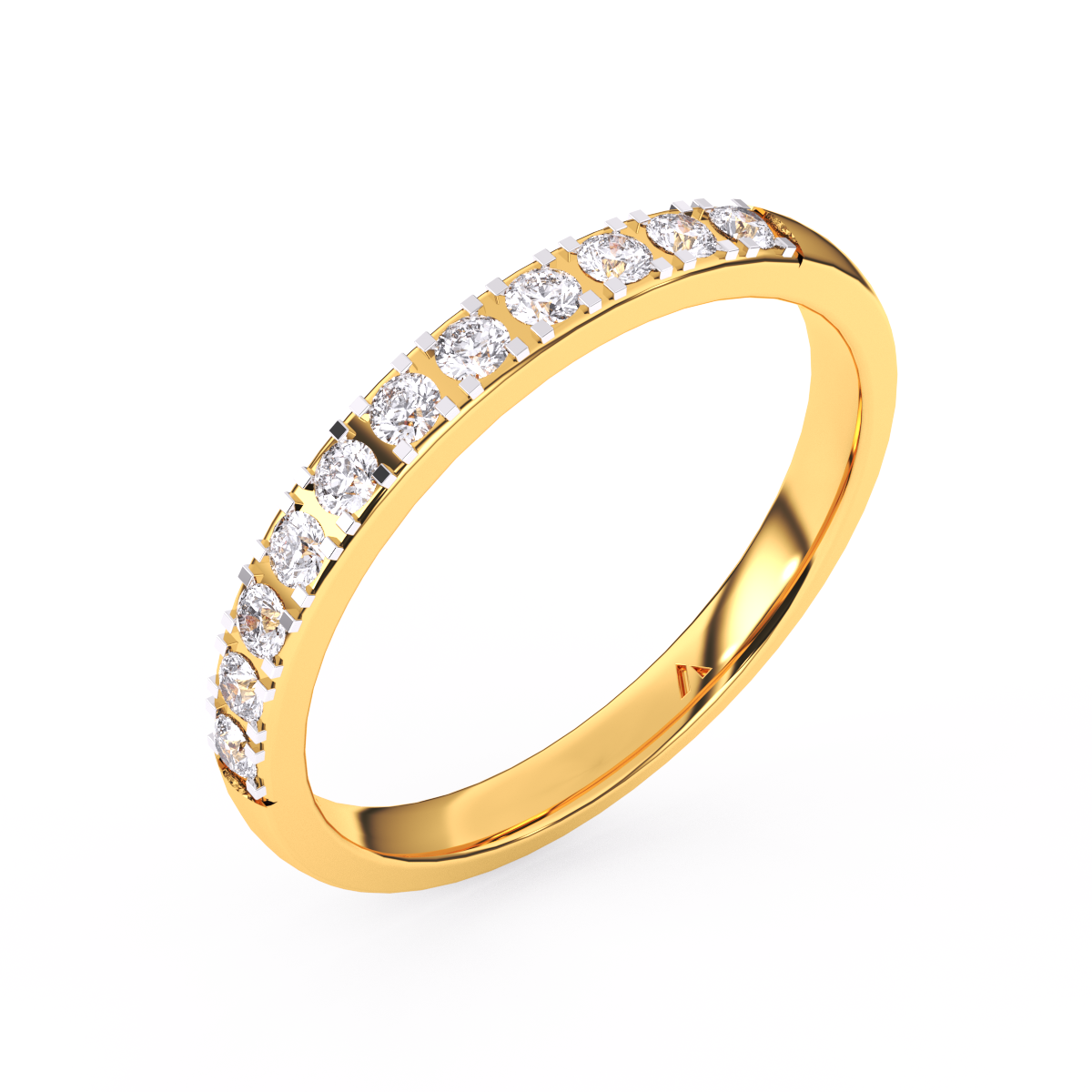 Sparking Half Eternity Matching Bridal Band